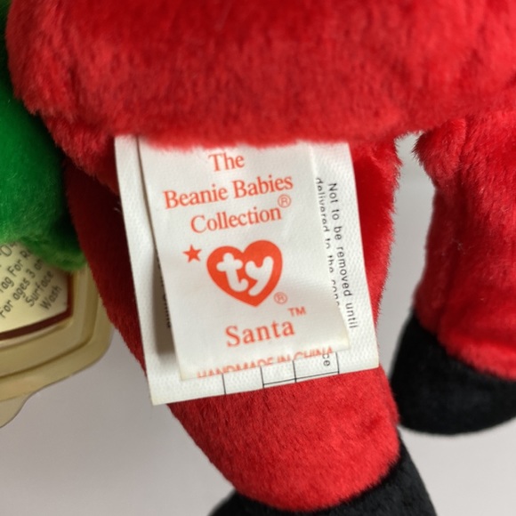 Ty Beanie Babies Christmas SANTA and SNOWGIRL - Picture 3 of 4